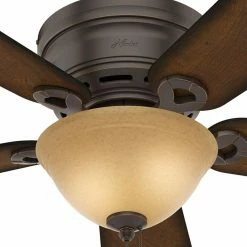 Hot Sale ❤️ Light Kit Included Hunter Conroy 42 In. Conroy Low Profile Ceiling Fan With Light 🔔 -Kichler Shop detail2HNT175
