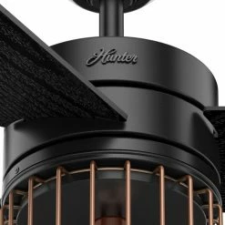 New π With Remote Hunter Ronan 52 In. Indoor Ceiling Fan With Light And Remote - Matte Black π 12 New π With Remote Hunter Ronan 52 In. Indoor Ceiling Fan With Light And Remote - Matte Black π -Kichler Shop detail2HNT319