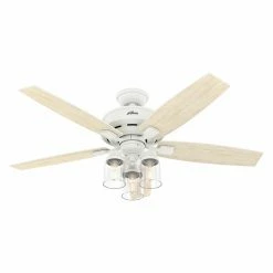 New β¨ With Remote Hunter Bennett 52 In. Indoor Ceiling Fan With 3 Light Kit π 13 New β¨ With Remote Hunter Bennett 52 In. Indoor Ceiling Fan With 3 Light Kit π -Kichler Shop detail2HNT361