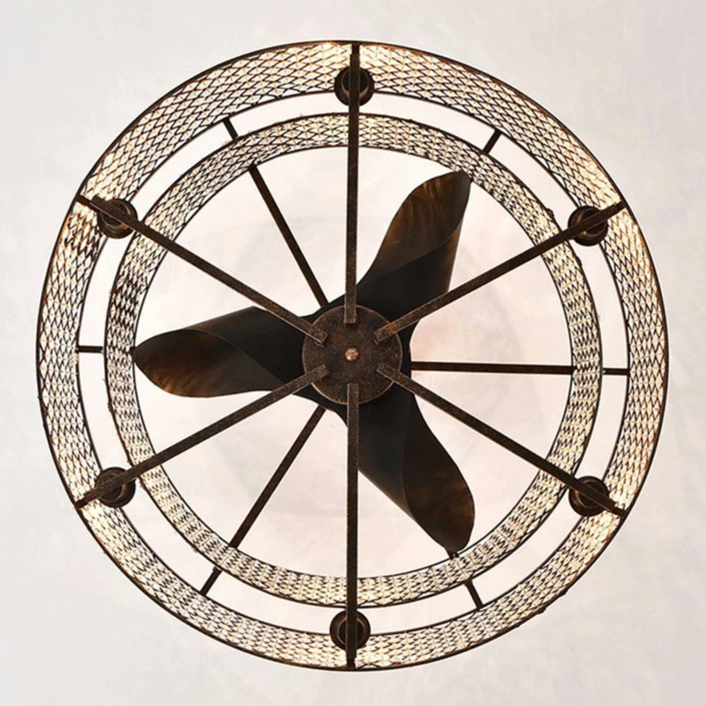 New ๐งจ With Remote Warehouse Of Tiffany Miyaka 29 In. Indoor Ceiling Fan With Light โจ 4 New ๐งจ With Remote Warehouse Of Tiffany Miyaka 29 In. Indoor Ceiling Fan With Light โจ - Image 4