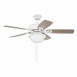 New ⭐ Light Kit Included Craftmade Twist N Click 42 In. Indoor Ceiling Fan With Light Kit 💯 -Kichler Shop detail3CRA2668