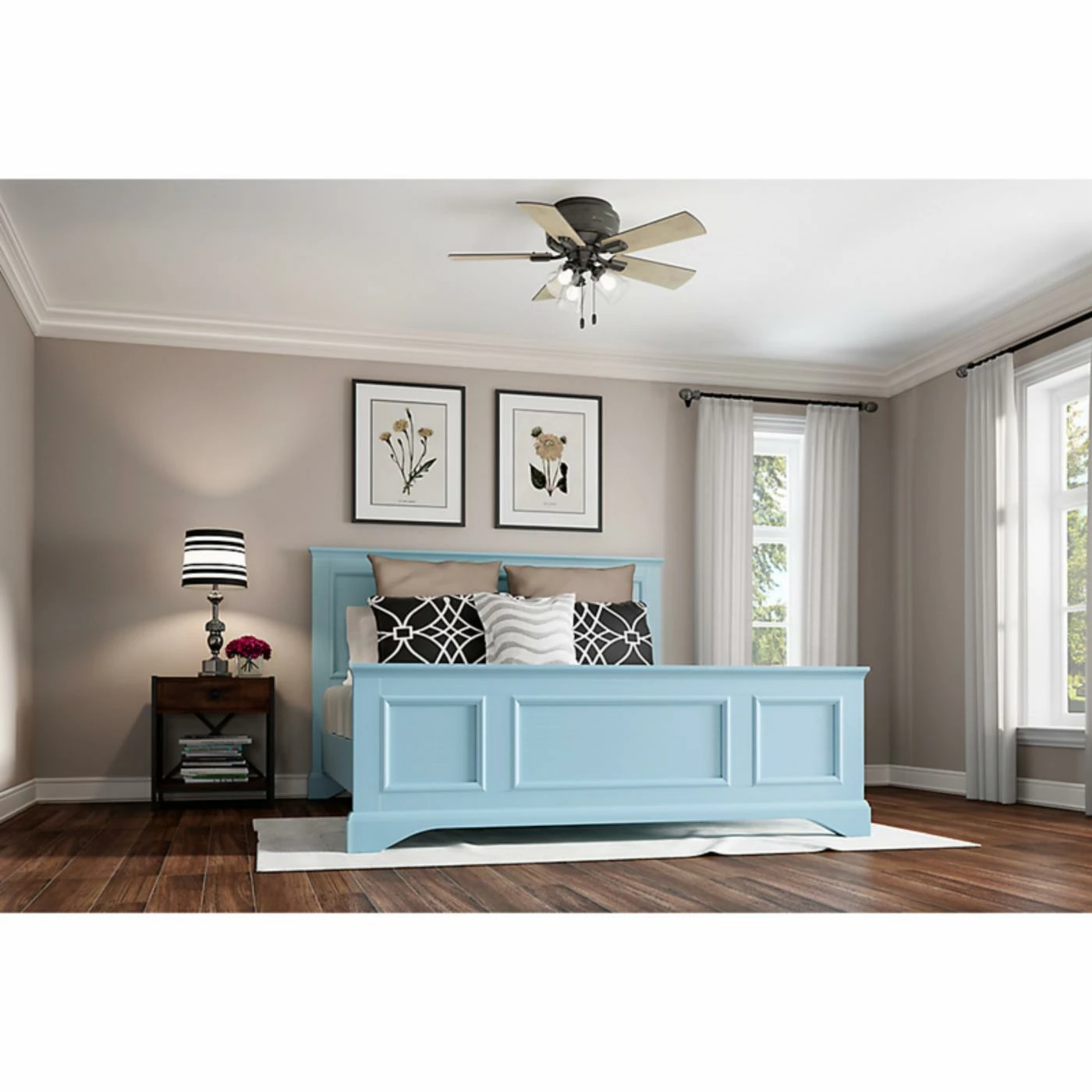 Best deal π Low Profile Hunter Crestfield 42 In. Indoor Ceiling Fan With Light π― 5 Best deal π Low Profile Hunter Crestfield 42 In. Indoor Ceiling Fan With Light π― - Image 5