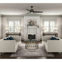 Budget 𧨠56 - 60 In. Hunter 60 In. Bureau Reversible Blade Indoor Ceiling Fan With LED Light π 12 Budget 𧨠56 - 60 In. Hunter 60 In. Bureau Reversible Blade Indoor Ceiling Fan With LED Light π -Kichler Shop detail3HNT410