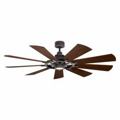 Outlet 💯 Wall Control Kichler 65 In. Gentry Indoor Ceiling Fan With LED Light ⭐ -Kichler Shop detail3KIC6819
