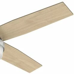 Promo 😉 With Remote Hunter Dempsey Reversible Blade Ceiling Fan With LED Kit And Remote 🎉 -Kichler Shop detail4HNT273