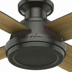 Deals 🛒 With Remote Hunter Dempsey 52 In. Low Profile Ceiling Fan ❤️ -Kichler Shop detail4HNT371
