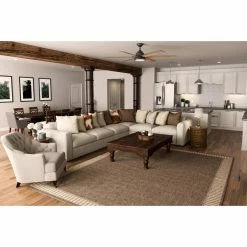 Cheapest 🔥 Wall Control Hunter Warrant 60 In. Reversible Blade Indoor Ceiling Fan With LED Light Kit 👍 -Kichler Shop detail4HNT419