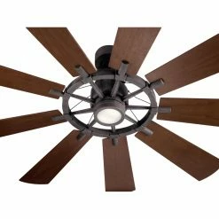 Outlet 💯 Wall Control Kichler 65 In. Gentry Indoor Ceiling Fan With LED Light ⭐ -Kichler Shop detail4KIC6819