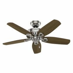 Hot Sale 🔥 Low Profile Hunter 42 In. Builder Small Room Indoor Ceiling Fan With Light ✔️ -Kichler Shop detail5HNT294