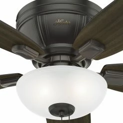 New 😉 Light Kit Included Hunter Kenbridge 52-in. Flush Mount Indoor Ceiling Fan With Light 🤩 17 New 😉 Light Kit Included Hunter Kenbridge 52-in. Flush Mount Indoor Ceiling Fan With Light 🤩 -Kichler Shop detail5HNT345