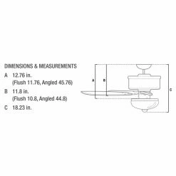 Best Sale 🔔 Light Kit Included Hunter Watson 34 In. Indoor Ceiling Fan With Light 😀 -Kichler Shop detail6HNT181