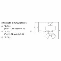 Best deal 🎉 Light Kit Included Hunter Donegan 52 In. 3 Light Indoor Ceiling Fan 🌟 -Kichler Shop detail7HNT267