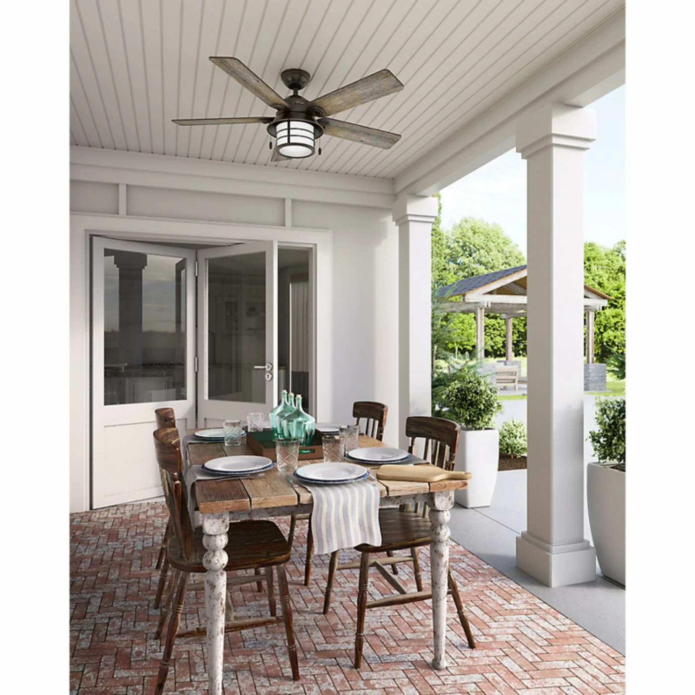 Best Pirce ๐ Light Kit Included Hunter Key Biscayne 54 In. Outdoor Ceiling Fan ๐คฉ 8 Best Pirce ๐ Light Kit Included Hunter Key Biscayne 54 In. Outdoor Ceiling Fan ๐คฉ - Image 8