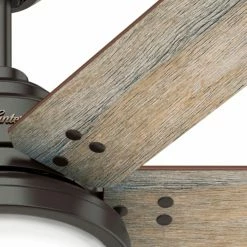 Cheapest 🔥 Wall Control Hunter Warrant 60 In. Reversible Blade Indoor Ceiling Fan With LED Light Kit 👍 -Kichler Shop detail7HNT419