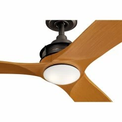Deals 🎉 Wall Control Kichler 56 In. Ried Indoor Ceiling Fan With LED Light ⭐ -Kichler Shop detail7KIC6824
