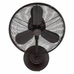 New ✨ Without Lights Craftmade Bellows 16 In. Indoor/Outdoor Wall Mount Fan ✨ -Kichler Shop detailCRA2632