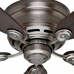 Outlet 🔔 Hunter Low Profile IV 42 In. Indoor Ceiling Fan 👏 -Kichler Shop detailHNT176