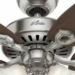 Wholesale 👍 Light Kit Included Hunter Builder Plus 52 In. Indoor Ceiling Fan With Light 🛒 -Kichler Shop detailHNT203