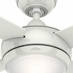 Top 10 ⌛ With Remote Hunter Sonic 50 In. Indoor Ceiling Fan With Light And Remote ✨ -Kichler Shop detailHNT228
