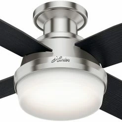 Promo ⭐ With Remote Hunter Dempsey 44 In. Low Profile Indoor Ceiling Fan With Light And Remote 👍 12 Promo ⭐ With Remote Hunter Dempsey 44 In. Low Profile Indoor Ceiling Fan With Light And Remote 👍 -Kichler Shop detailHNT321