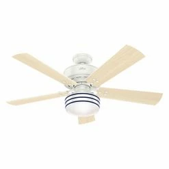 Hot Sale 🥰 With Lights Hunter Cedar Key 52 In. Outdoor Ceiling Fan With Light And Remote Control 🛒 -Kichler Shop detailHNT392