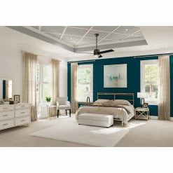 Budget 𧨠56 - 60 In. Hunter 60 In. Bureau Reversible Blade Indoor Ceiling Fan With LED Light π 9 Budget 𧨠56 - 60 In. Hunter 60 In. Bureau Reversible Blade Indoor Ceiling Fan With LED Light π -Kichler Shop detailHNT410