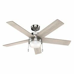 New π Hunter Claudette 52 In. Indoor Ceiling Fan With LED Light Kit And Pull Chain β 12 New π Hunter Claudette 52 In. Indoor Ceiling Fan With LED Light Kit And Pull Chain β -Kichler Shop detailHNT426