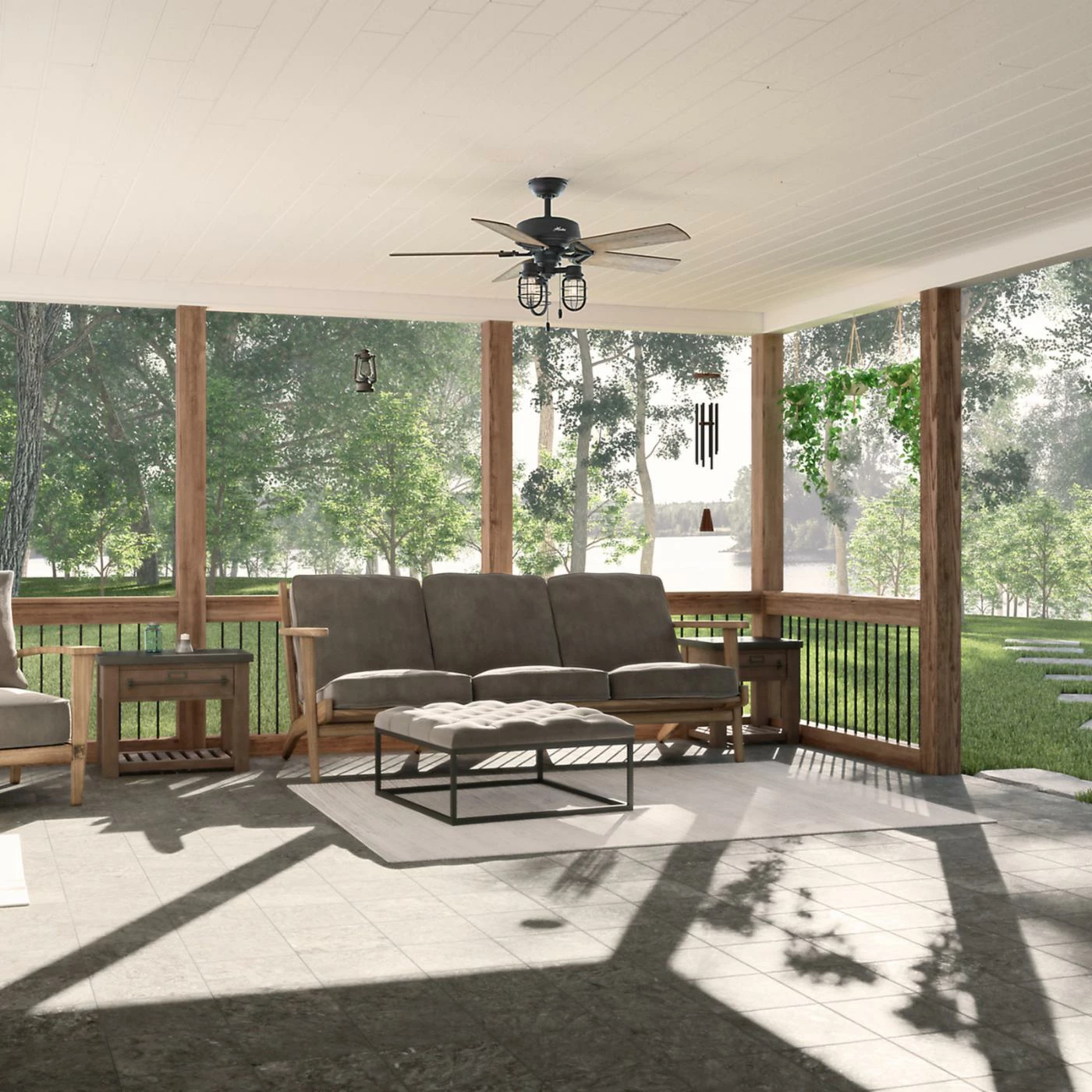 Outlet π With Lights Hunter Starklake 52 In. Outdoor Ceiling Fan With LED Light Kit And Pull Chain π₯° 3 Outlet π With Lights Hunter Starklake 52 In. Outdoor Ceiling Fan With LED Light Kit And Pull Chain π₯° - Image 3