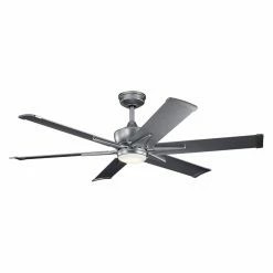 New 💯 Wall Control Kichler Szeplo Patio Szeplo II 60 In. LED Indoor Ceiling Fan 🎉 -Kichler Shop detailKIC5949