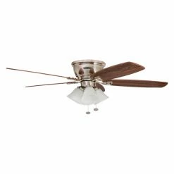 Cheapest ❤️ Light Kit Included Honeywell Glen Alden 52 In. Indoor Ceiling Fan With Light 🔥 -Kichler Shop detailPALC044