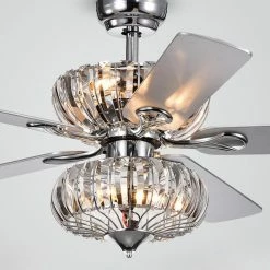 Budget 🎁 Light Kit Included Warehouse Of Tiffany Kyana 52 Indoor Ceiling Fan With Light 🔔 -Kichler Shop detailWTIF1253