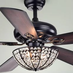Best reviews of 🎉 Light Kit Included Warehouse Of Tiffany Hannele 52 In. Indoor Ceiling Fan With Light 😍 -Kichler Shop detailWTIF1267