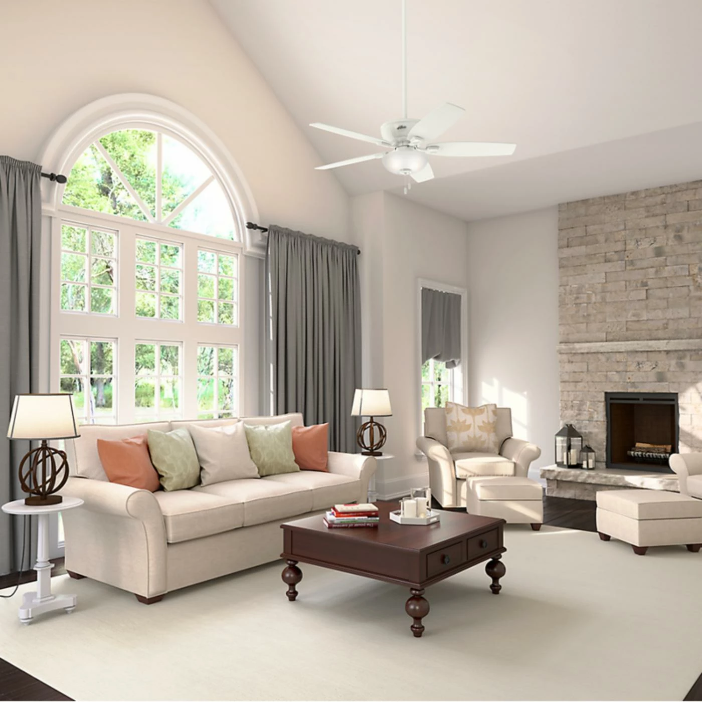 Cheap 🤩 Light Kit Included Hunter Kenbridge 52-in. Indoor Ceiling Fan With Light ✔️ 2 Cheap 🤩 Light Kit Included Hunter Kenbridge 52-in. Indoor Ceiling Fan With Light ✔️ - Image 2