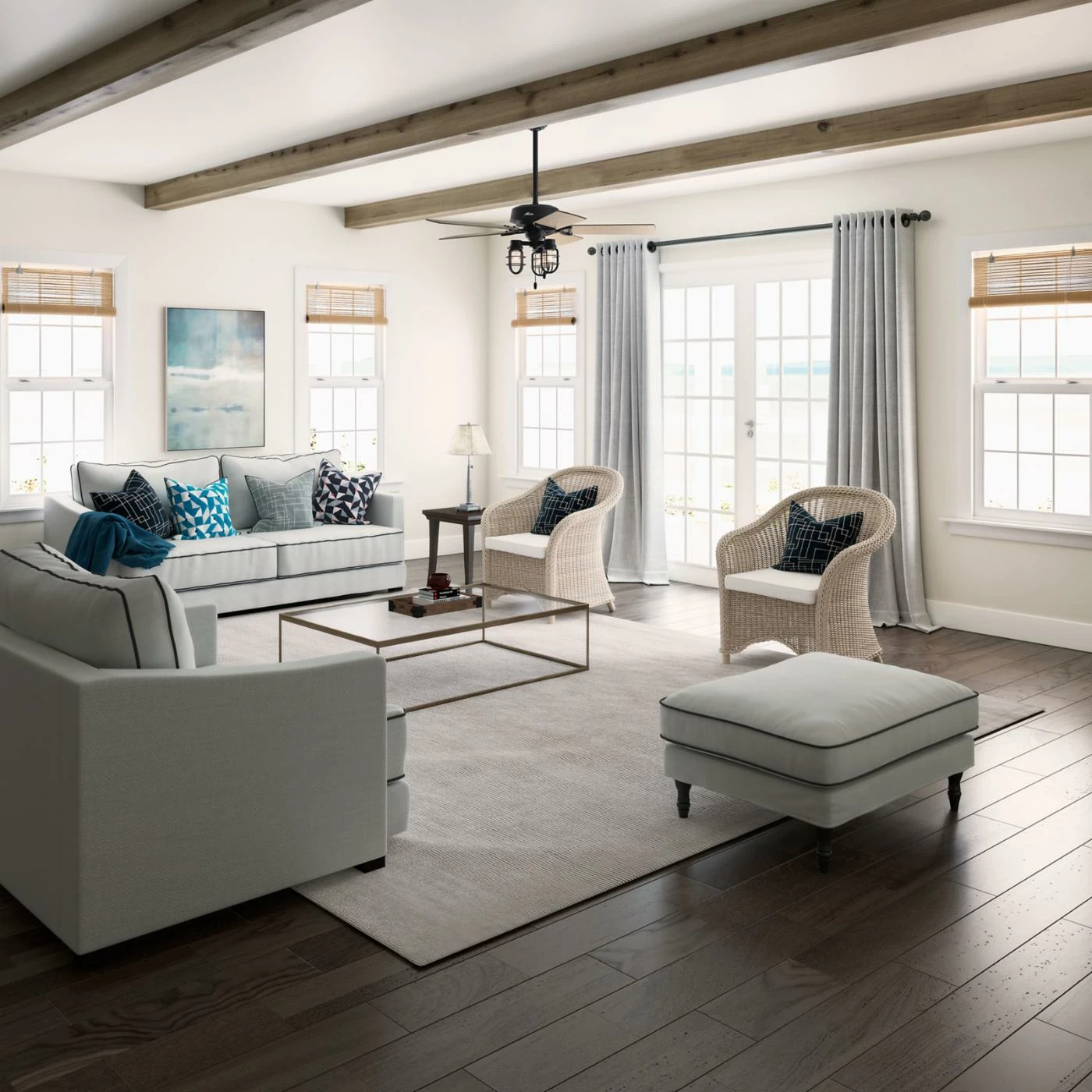 Outlet π With Lights Hunter Starklake 52 In. Outdoor Ceiling Fan With LED Light Kit And Pull Chain π₯° 2 Outlet π With Lights Hunter Starklake 52 In. Outdoor Ceiling Fan With LED Light Kit And Pull Chain π₯° - Image 2