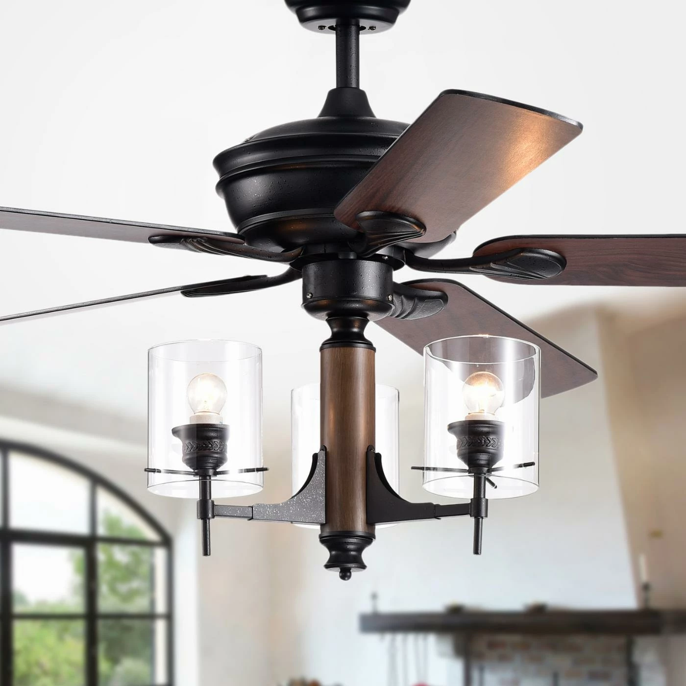 Budget โจ With Remote Warehouse Of Tiffany Saranac 52 In. Indoor Ceiling Fan With Light ๐ 2 Budget โจ With Remote Warehouse Of Tiffany Saranac 52 In. Indoor Ceiling Fan With Light ๐ - Image 2