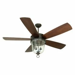 Budget 💯 Wall Control Craftmade FB60OBG Fredericksburg 60-in. Indoor Ceiling Fan - Oiled Bronze Gilded 🔔