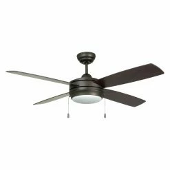 Top 10 🤩 Light Kit Included Craftmade Laval 52 In. Indoor Ceiling Fan With Light Kit 🎁