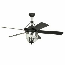 Discount 🎉 Ellington With Lights Craftmade Cavalier CAV52ABZ5LK 52 In. Ceiling Fan ⌛