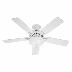 Budget ๐ Light Kit Included Hunter The Astoria 52 In. Indoor Ceiling Fan With Light ๐ฅ
