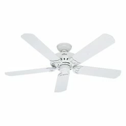 Best deal 😉 Without Lights Hunter Bridgeport 52 In. Indoor/Outdoor Ceiling Fan 🌟