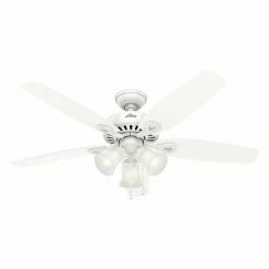 Wholesale π Light Kit Included Hunter Builder Plus 52 In. Indoor Ceiling Fan With Light π