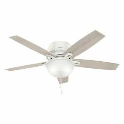 New π Low Profile Hunter Donegan 52 In. Indoor Ceiling Fan π