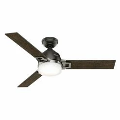 Best reviews of 👏 Hunter Leoni 592 48 In. Indoor Ceiling Fan With Remote 🤩
