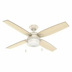 Deals ⌛ Light Kit Included Hunter Ocala 52 In. Indoor/Outdoor Ceiling Fan 🌟