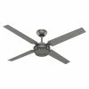 Discount 🌟 Hunter Chronicle 54 In. Indoor/Outdoor Ceiling Fan With Wall Control 👍