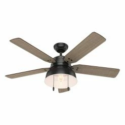 Discount ๐ With Lights Hunter Mill Valley 52-in. Outdoor Ceiling Fan With Light ๐