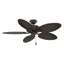Promo ๐ Without Lights Casablanca Fan Company Charthouse 54 In. Palm Design Indoor/Outdoor Ceiling Fan ๐ฏ