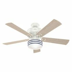 Hot Sale π₯° With Lights Hunter Cedar Key 52 In. Outdoor Ceiling Fan With Light And Remote Control π
