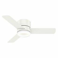 Brand new 👍 With Remote Hunter Minimus 44 In. Reversible Blade Indoor Ceiling Fan With LED Light Kit And Remote ⭐