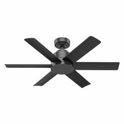 Budget ✔️ Without Lights Hunter Kennicott 44 In. Outdoor Ceiling Fan With Wall Control 🌟
